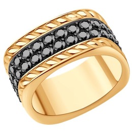 Кольцо из золота с бриллиантами 7010110