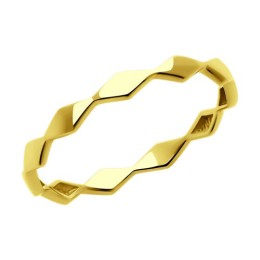 Кольцо из желтого золота 018885-2