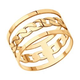 Кольцо из золота 019127