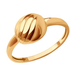 Кольцо из золота 019132