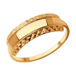 Кольцо из золота 019255