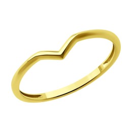 Кольцо из желтого золота 019271-2
