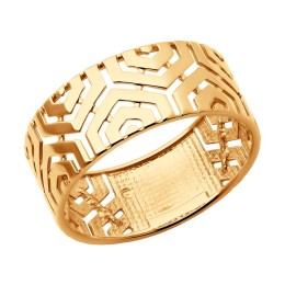 Кольцо из золота 019333