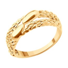 Кольцо из золота 019358