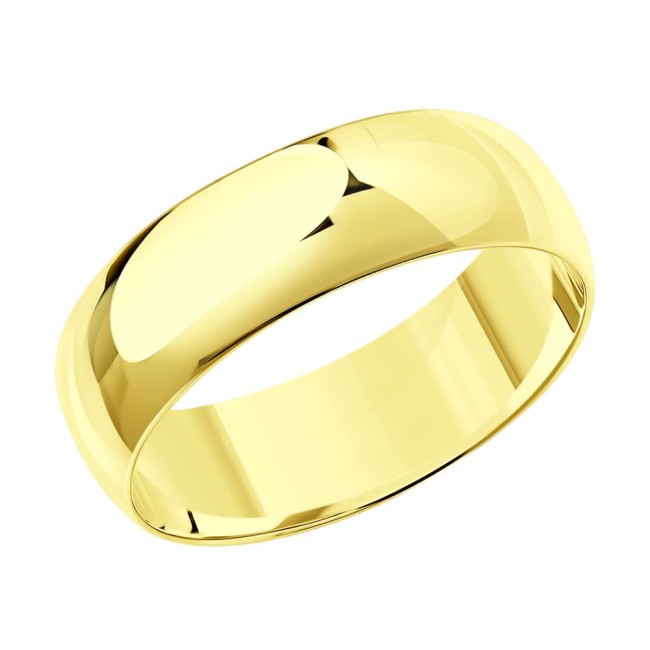 Кольцо из желтого золота 110029-2