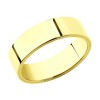 Кольцо из желтого золота 110218-2