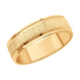 Обручальное кольцо из золота 110239