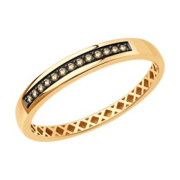 Кольцо из золота с бриллиантами 51-210-01356-3