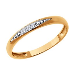 Кольцо из золота с бриллиантами 51-210-01859-1