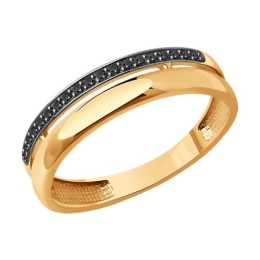 Кольцо из золота с бриллиантами 51-210-01874-3