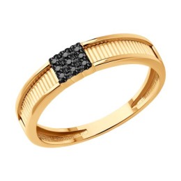 Кольцо из золота с бриллиантами 51-210-01875-2