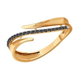 Кольцо из золота с бриллиантами 51-210-01894-3