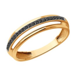 Кольцо из золота с бриллиантами 51-210-01903-3