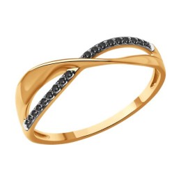 Кольцо из золота с бриллиантами 51-210-01936-3