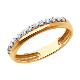 Кольцо из золота с бриллиантами 51-211-02226-1