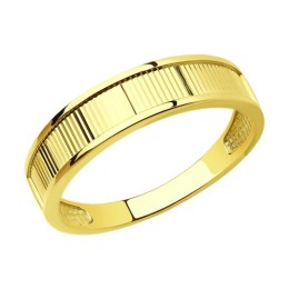 Кольцо из желтого золота 53-110-01572-1