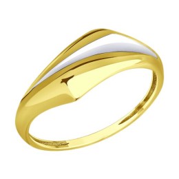 Кольцо из желтого золота 53-110-02229-1