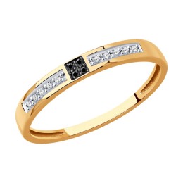 Кольцо из золота с бриллиантами 7010100