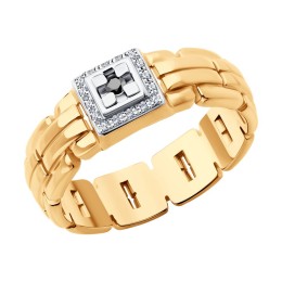 Кольцо из золота с бриллиантами 7010130