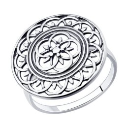 Кольцо из серебра 95-110-01114-1