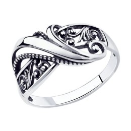 Кольцо из серебра 95-110-01204-1