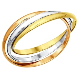 Тройное кольцо «Trinity» 011069