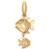 Подвеска знак зодиака «Рыбы» 034725