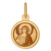 Иконка из золота с лазерной обработкой 103992