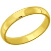 Обручальное кольцо из жёлтого золота 110131