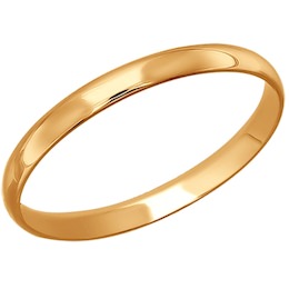 Обручальное кольцо из золота 110166