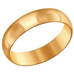 Обручальное кольцо из золота 110179
