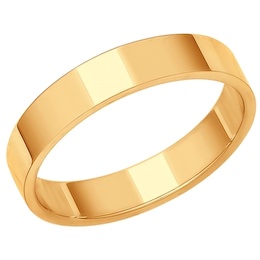 Обручальное кольцо из золота 110200