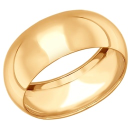 Обручальное кольцо из золота 110214