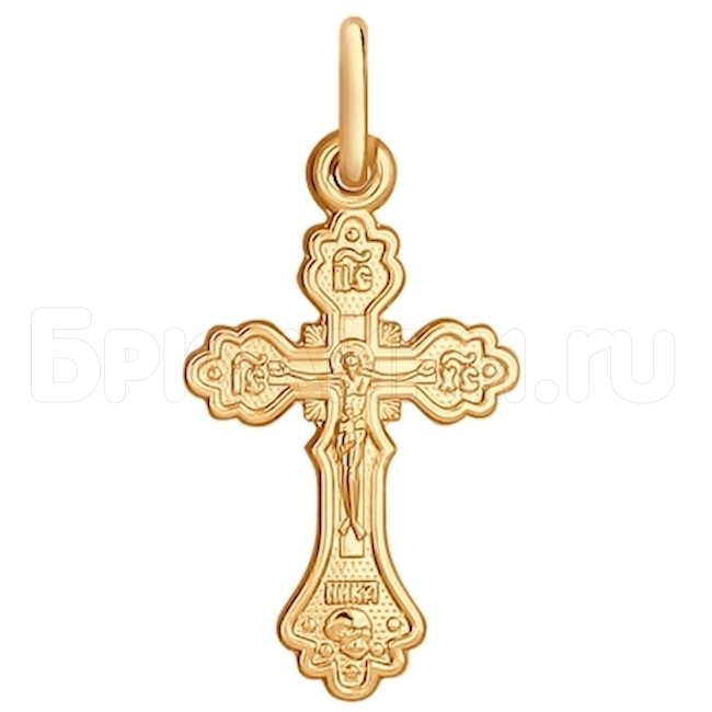 Крест из золота 121290