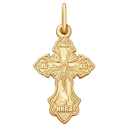Крест из золота 121291