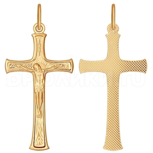 Крест из золота 121293