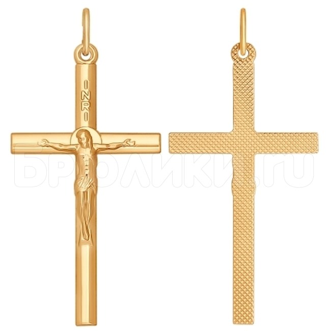 Крест из золота 121295