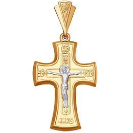 Крест из золота 121303