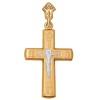 Крест из золота 121305