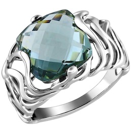 Кольцо из серебра с кварцем 92010686