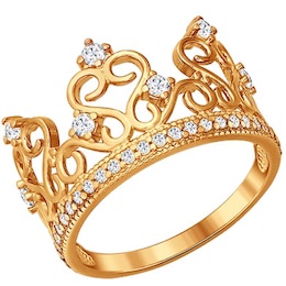 Кольцо в виде короны 93010367