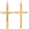 Крест из золочёного серебра 93120034