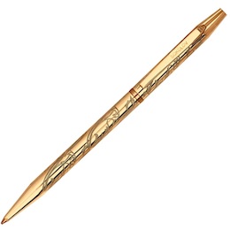 Ручка-сувенир из золоченого серебра с гравировкой 93250006