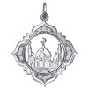 Мусульманская подвеска из серебра «Тадж Махал» 94031245