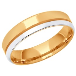 Обручальное кольцо из серебра 94110028