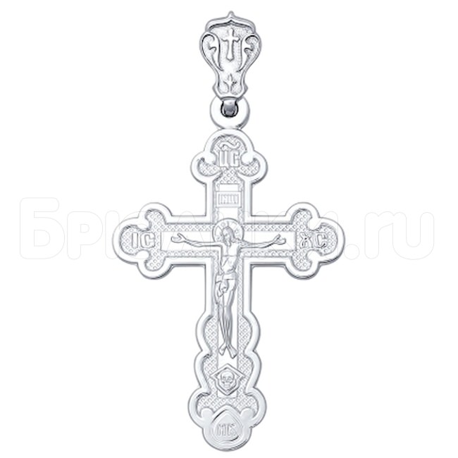 Крест из серебра 94120051