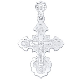 Крест из серебра 94120060