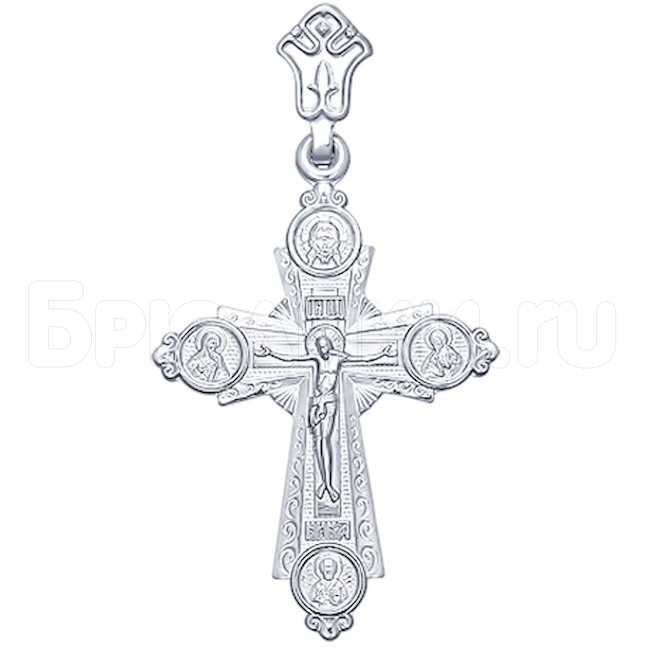 Крест из серебра 94120069