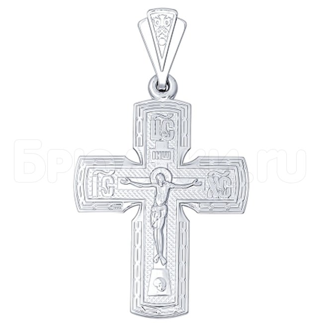 Крест из серебра 94120073