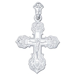 Крест из серебра 94120088